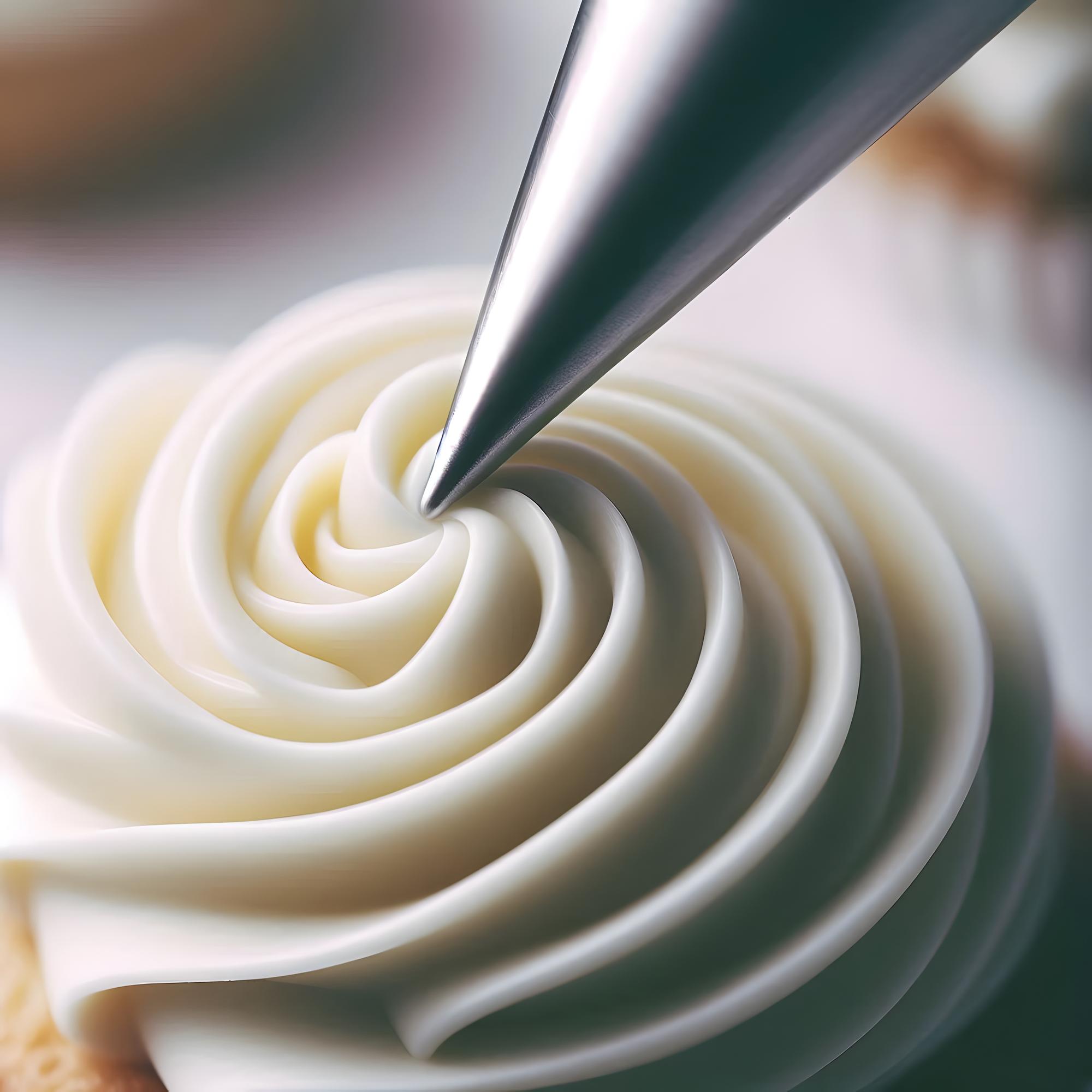 Detalhe de técnica de confeitaria